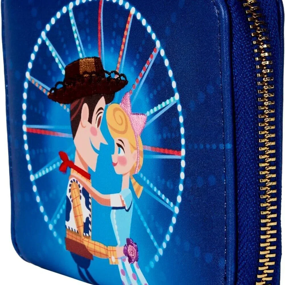 Toy Story Wallet Faux Leather Zip Around Cartoon Style Womens Gift